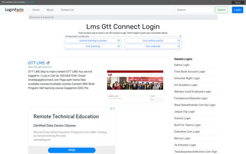 Lms Gtt Connect - GTT LMS - LoginFacts