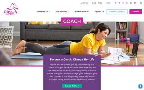 Coach with Girls on the Run | Volunteer Coach for Girls | Girls ...