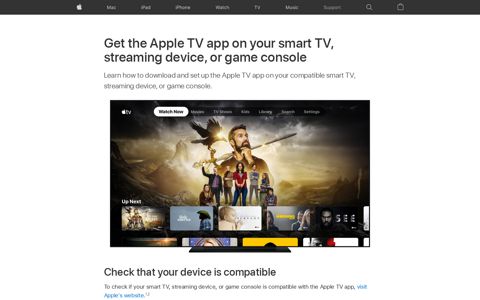 Get the Apple TV app on your smart TV, streaming device, or ...