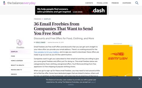 36 Email Freebies You Can Get Sent Straight to Your Inbox