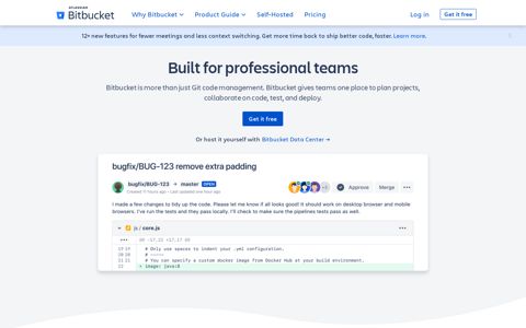 Bitbucket | The Git solution for professional teams