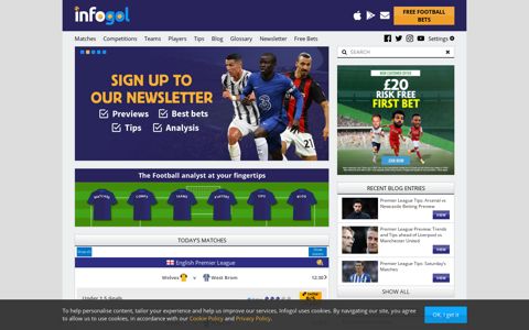 Infogol: Football Predictions & Betting Tips using Expected ...