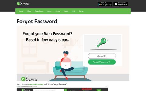 Forgot Password - eSewa