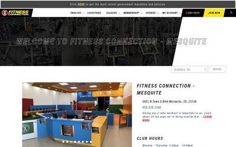 Gym in Mesquite, TX | 2021 N Town E Blvd | Fitness Connection