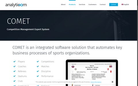 Products – Comet – Analyticom