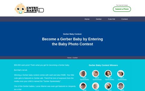 Gerber Baby Contest: How to Enter & Become a Gerber Baby