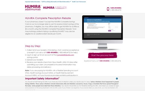 Prescription Rebates for the HUMIRA® Copay Savings Card