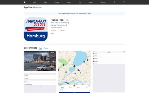 ‎Hansa-Taxi on the App Store