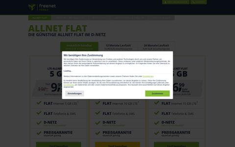 freenet Mobile: Günstige Allnet Flats im D-Netz mit und ohne ...