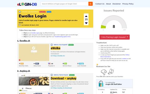 Ewolke Login - A database full of login pages from all over the ...