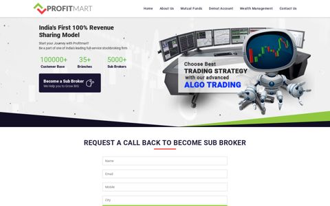 Profitmart – Online Stock and Share Trading