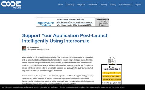 Use Integrated Messaging Platform Intercom.io for a Better ...