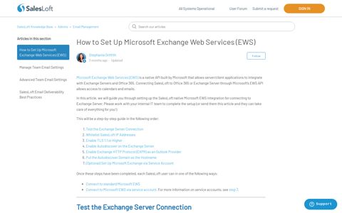 How to Set Up Microsoft Exchange Web Services (EWS ...