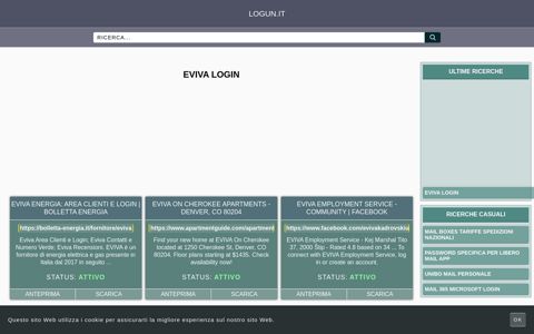 eviva login - Panoramica generale di accesso, procedure e sessione
