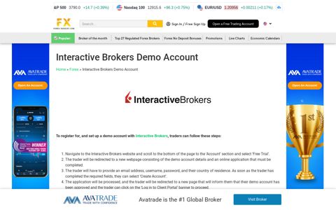 Open a ? Interactive Brokers Demo Account + Step By Step ...