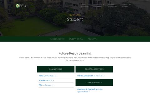 Student Links - Far Eastern University