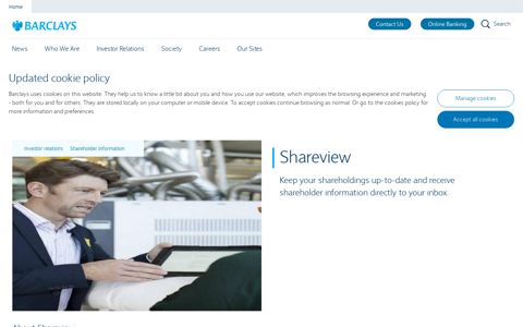 Shareview | Barclays