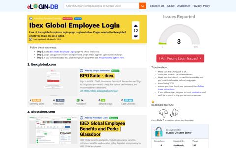 Ibex Global Employee Login