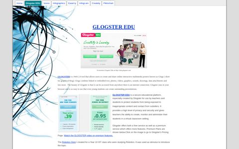 Glogster EDU - Web 2.0 - Google Sites