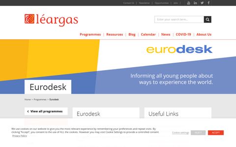 Eurodesk - Léargas - Insight through exchange Léargas ...