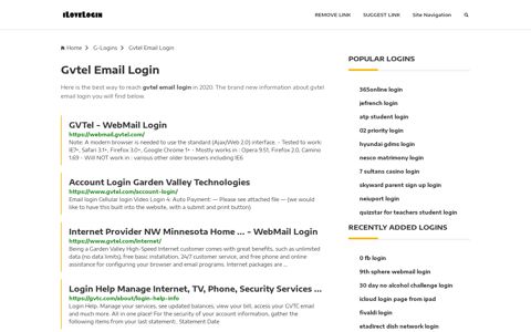 Gvtel Email Login ❤️ One Click Access - iLoveLogin