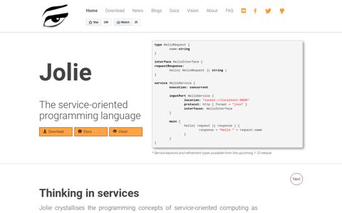 Jolie Programming Language - Official Website