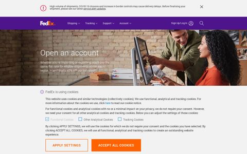 Open Account | FedEx United Kingdom