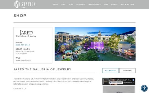 Station Park ::: Jared The Galleria Of Jewelry