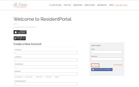 Estates at Heathbrook - the Resident Portal App