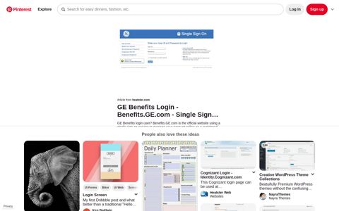 GE Benefits Login - Benefits.GE.com - Single Sign On | Login ...