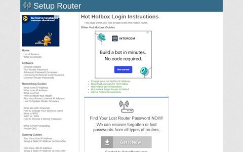 Login to Hot Hotbox Router - SetupRouter