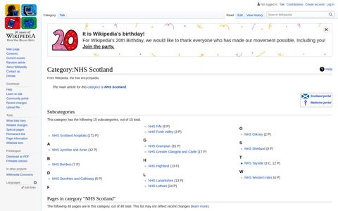 Category:NHS Scotland - Wikipedia