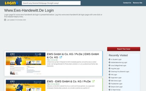 Www.ews-handewitt.de Login | Accedi Www.ews ... - Loginii.com