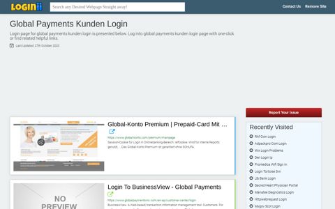 Global Payments Kunden Login - Loginii.com