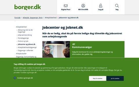 Jobcenter og jobnet.dk - Borger.dk