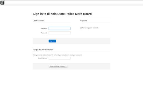 Login - Illinois State Police Merit Board
