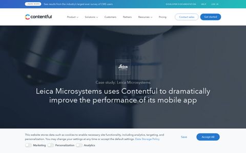 Leica Microsystems | Contentful