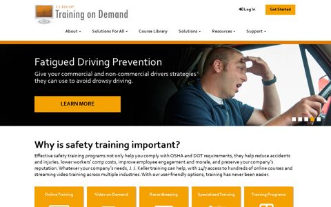J. J. Keller Training on Demand | Online Courses & More