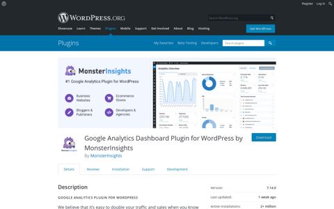 Google Analytics Dashboard Plugin for WordPress by ...