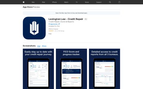 ‎Lexington Law - Credit Repair on the App Store