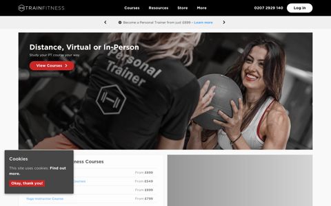 TRAINFITNESS: Personal Trainer Courses & Fitness ...