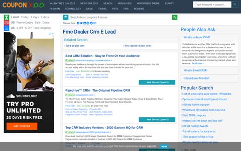 Fmc Dealer Crm E Lead - 08/2020 - Couponxoo.com