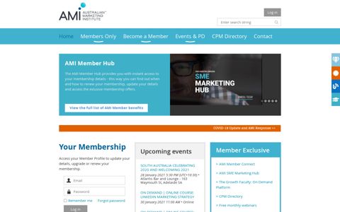 AMI Member Hub - Australian Marketing Institute