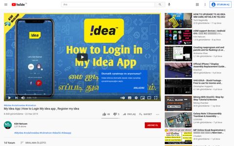 My Idea App - YouTube