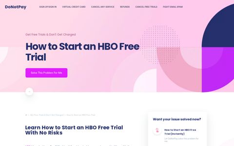 Start an HBO Free Trial Without Revealing Your Credit Card ...