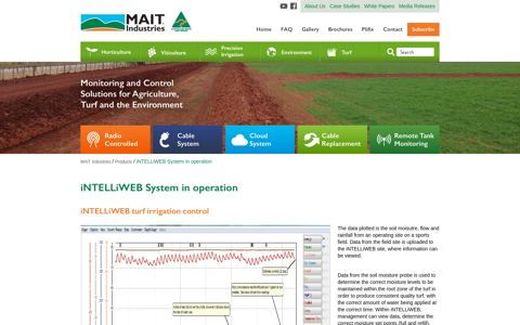 iNTELLiWEB System in operation | MAIT Industries