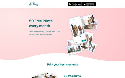 Photobox Free Prints | Get 50 free prints every month! | Photobox