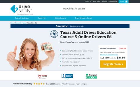Texas Adult Driver Education Course & Online ... - I Drive Safely
