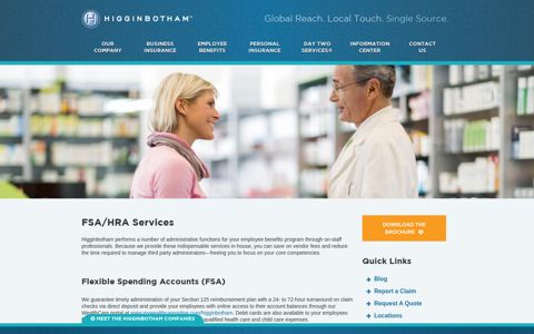 FSA/HRA Services | Higginbotham
