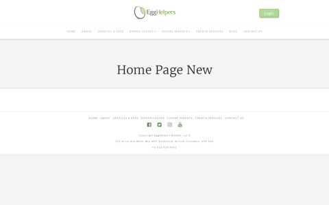 Home Page New | Egghelpers